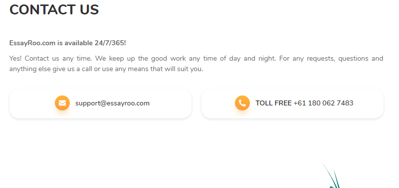 essayroo.com customer service