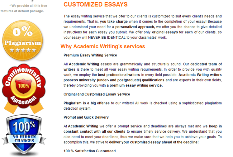 AcademicWriting.com.au services