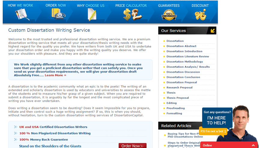 DissertationCapital.com services