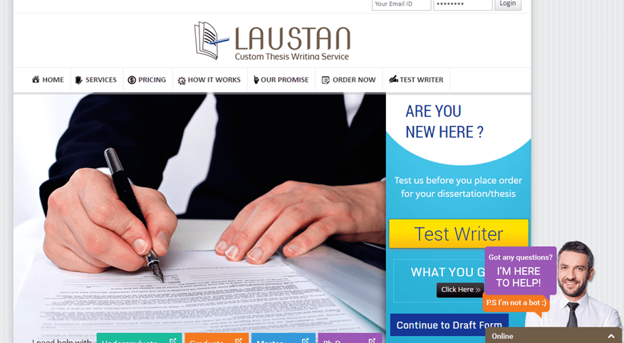 Laustan.com customer support