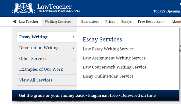 LawTeacher.net services