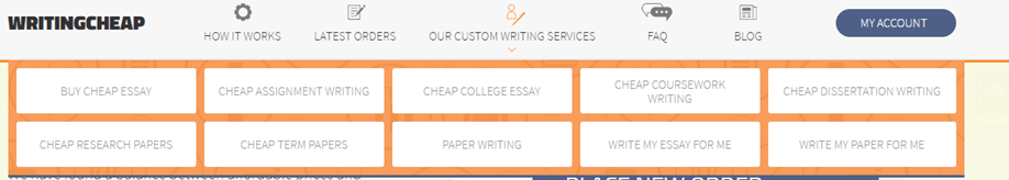 WritingCheap.com services