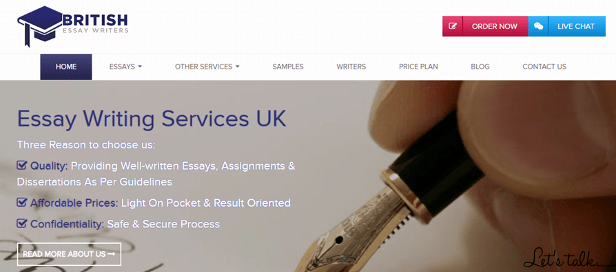 BritishEssayWriters.co.uk services