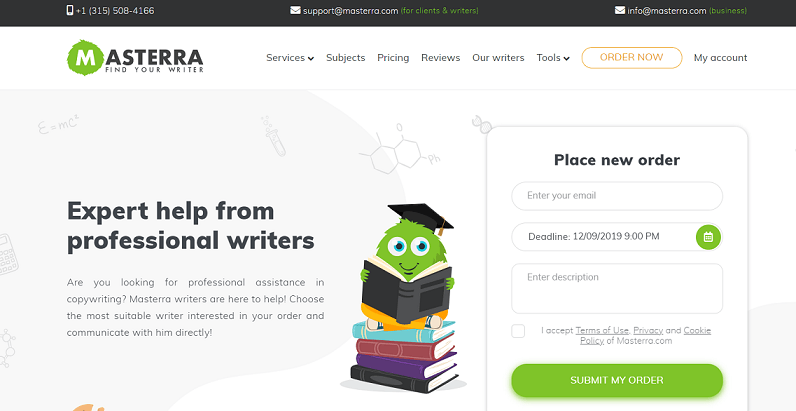 masterra.com website