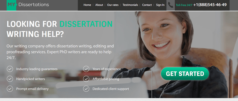 MyDissertations.com services