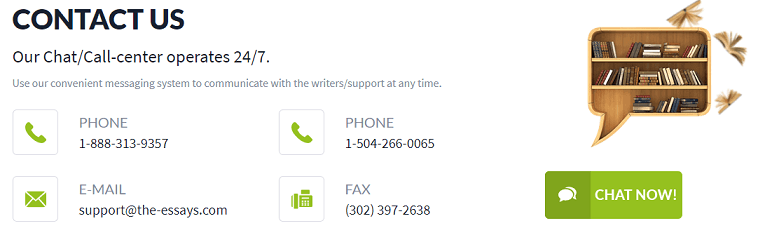 The-Essays.com customer service