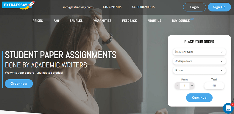 extraessay.com website