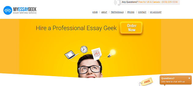 myessaygeek.com website