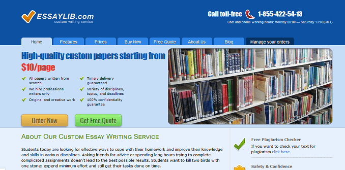 essaylib.com website