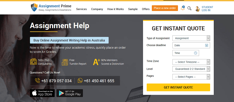 assignmentprime.com website