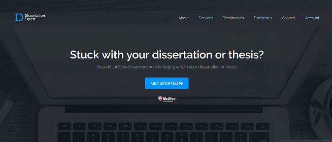 website for dissertation