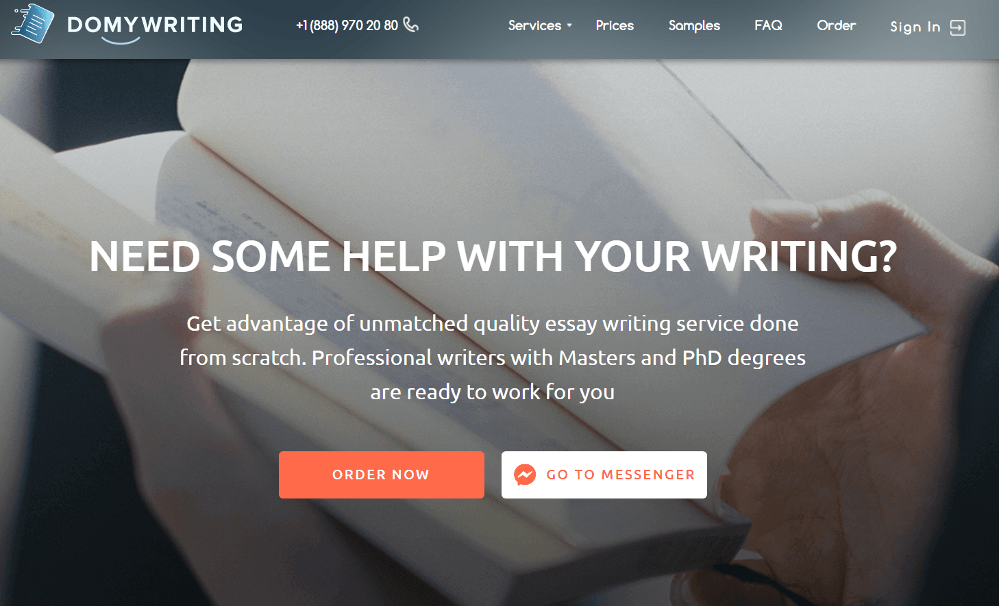 domywriting.com website